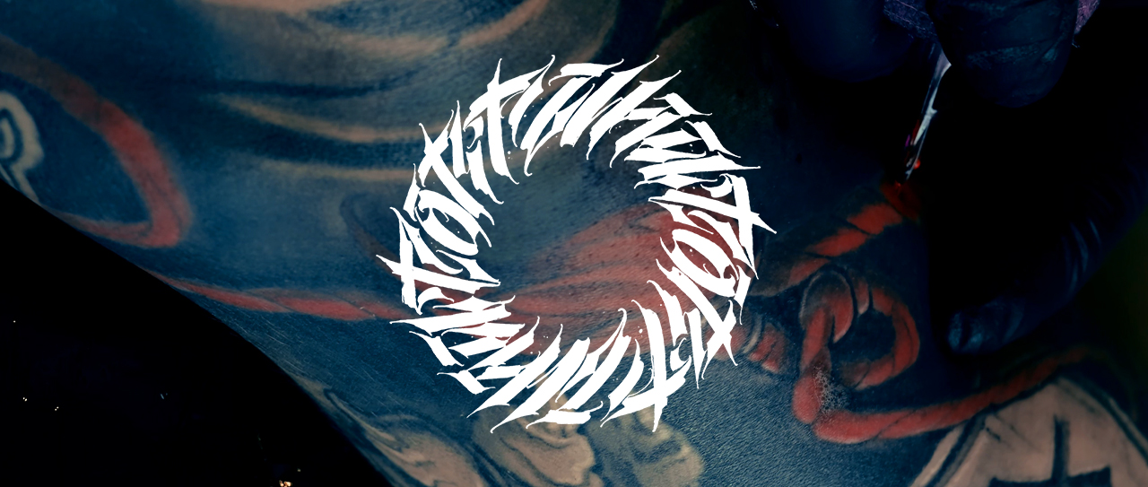 En modern tattoo promo som presenterar Archie Art19s unika stil.